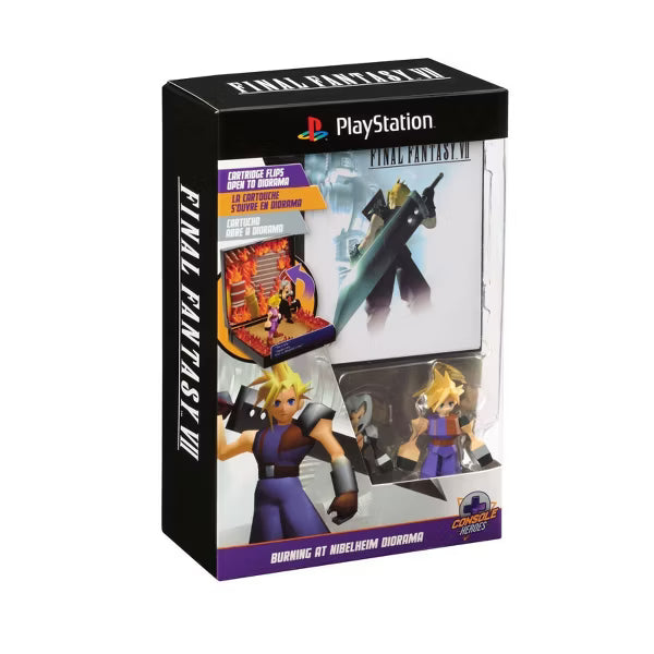 Console Heroes Final Fantasy VII Burning at Nibelheim Diorama